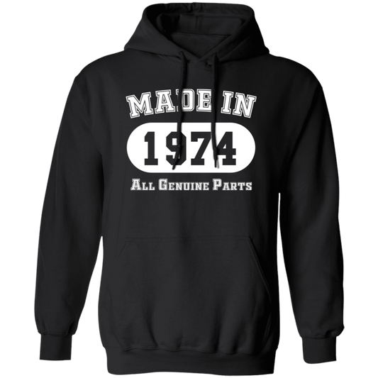 Made In 1974 All Genuine Parts - Hoodie