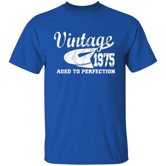 Vintage 1975 Aged To Perfection - T Shirt