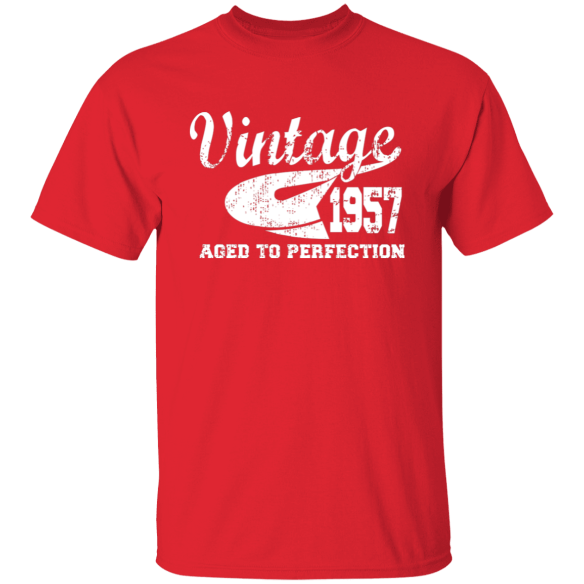 Vintage 1957 Aged To Perfection - T Shirt