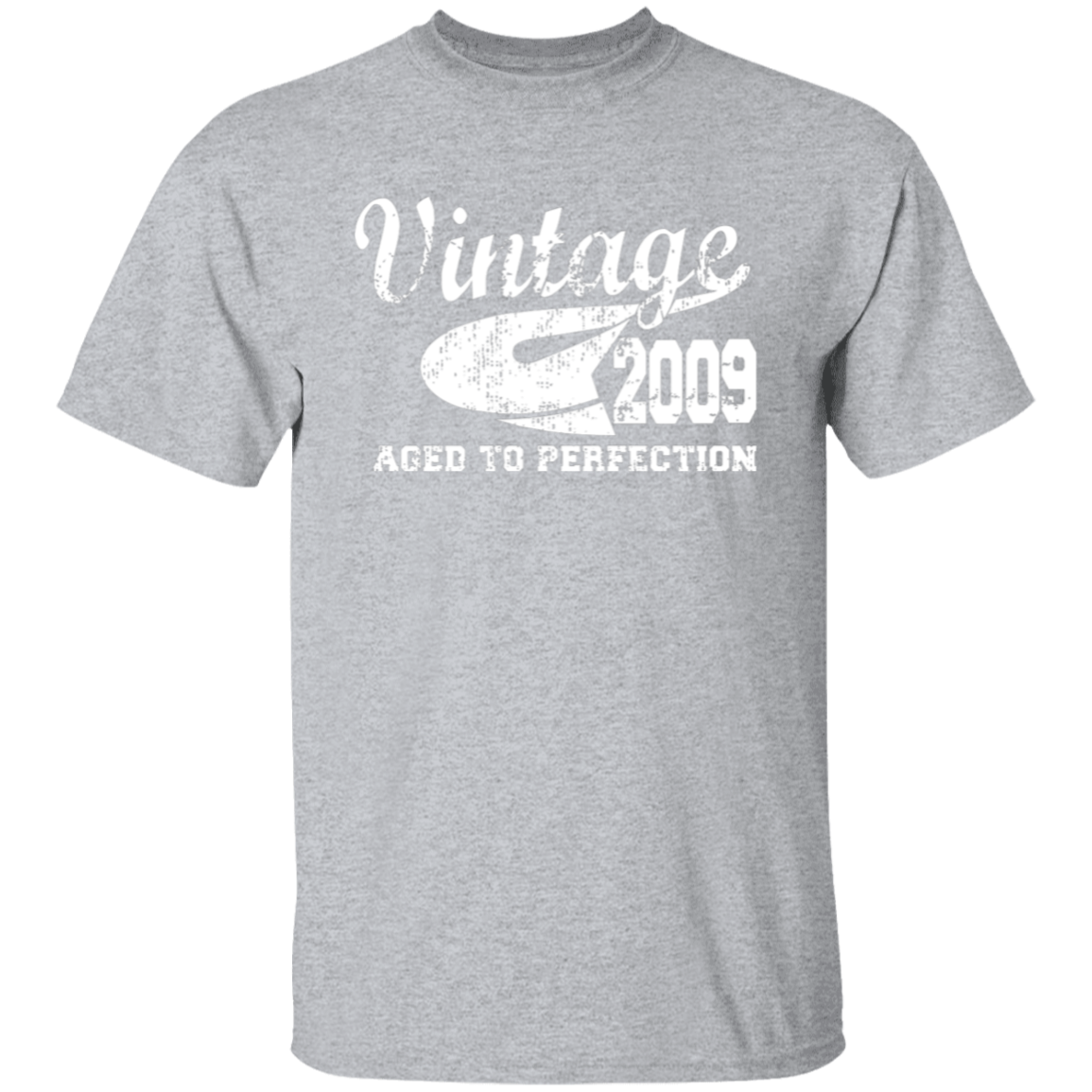 Vintage 2009 Aged To Perfection - T Shirt