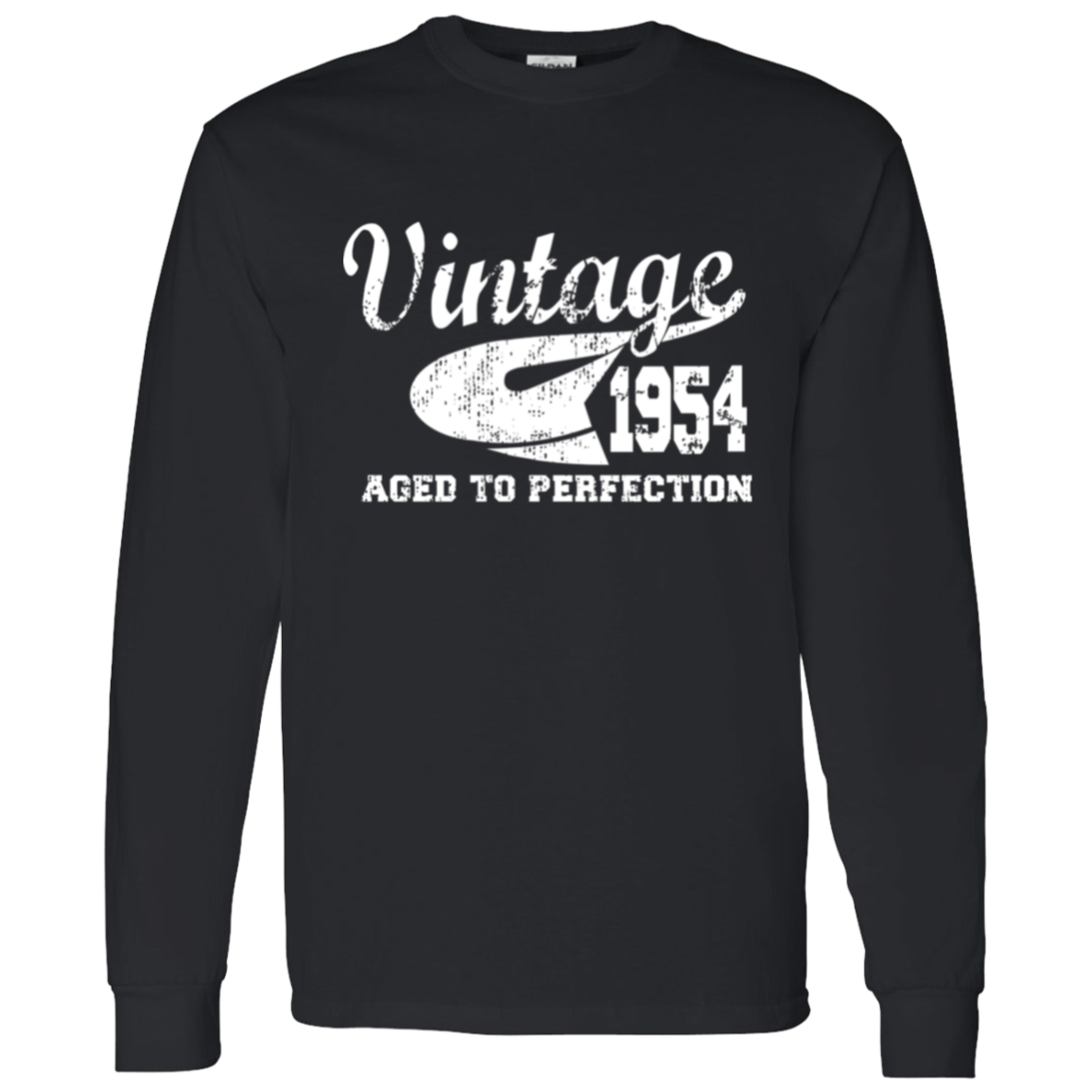 Vintage 1954 Aged To Perfection - Long Sleeve Tee