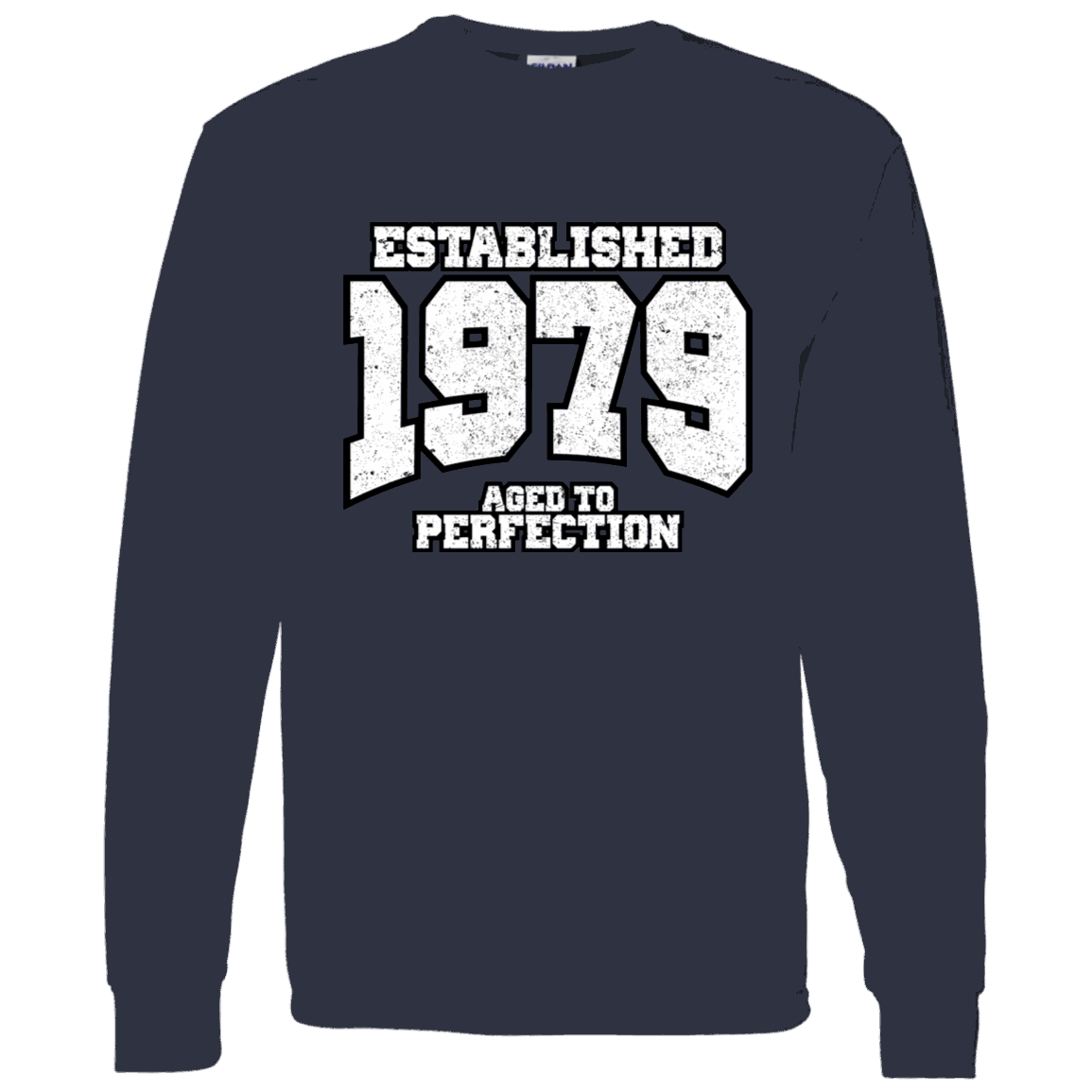 Established 1979 Aged To Perfection - Long Sleeve Tee