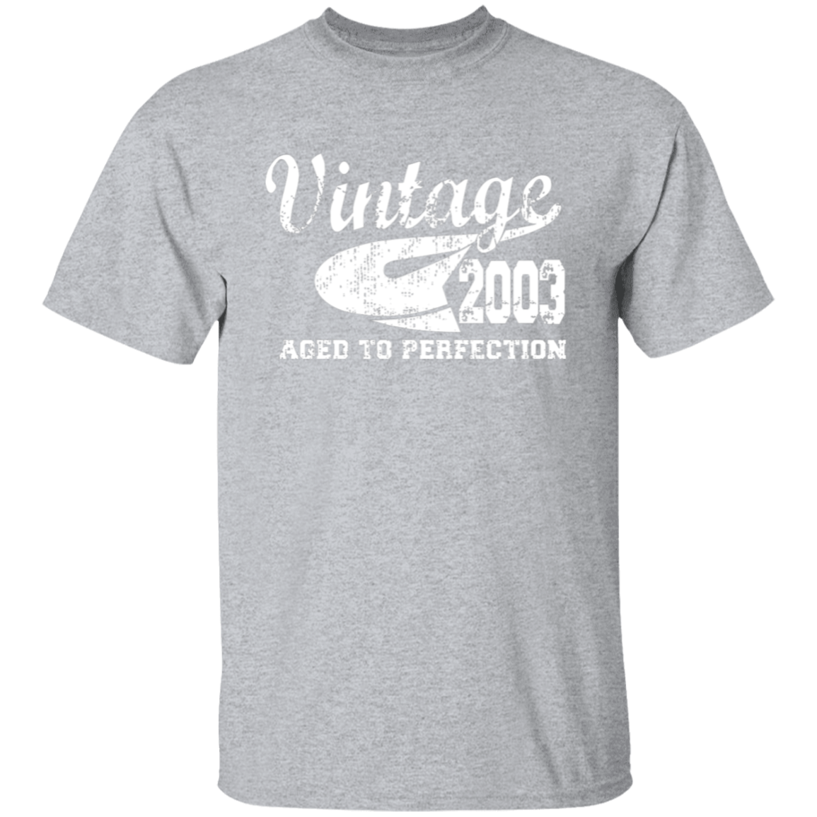 Vintage 2003 Aged To Perfection - T Shirt