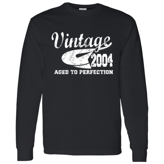 Vintage 2004 Aged To Perfection - Long Sleeve Tee