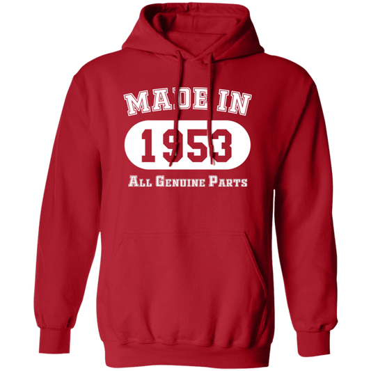 Made In 1953 All Genuine Parts - Hoodie