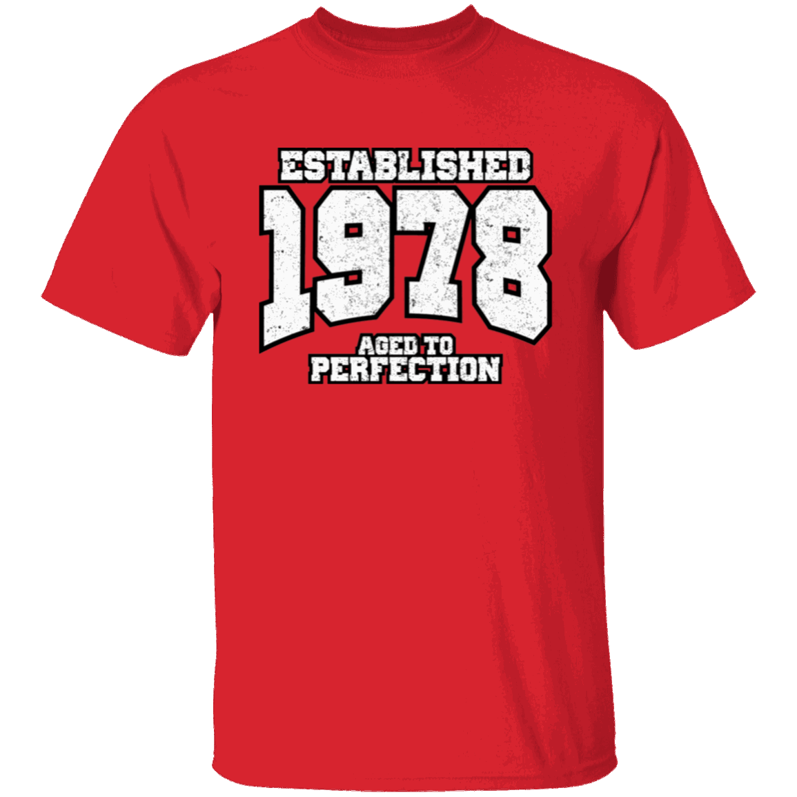 Established 1978 Aged To Perfection - T Shirt