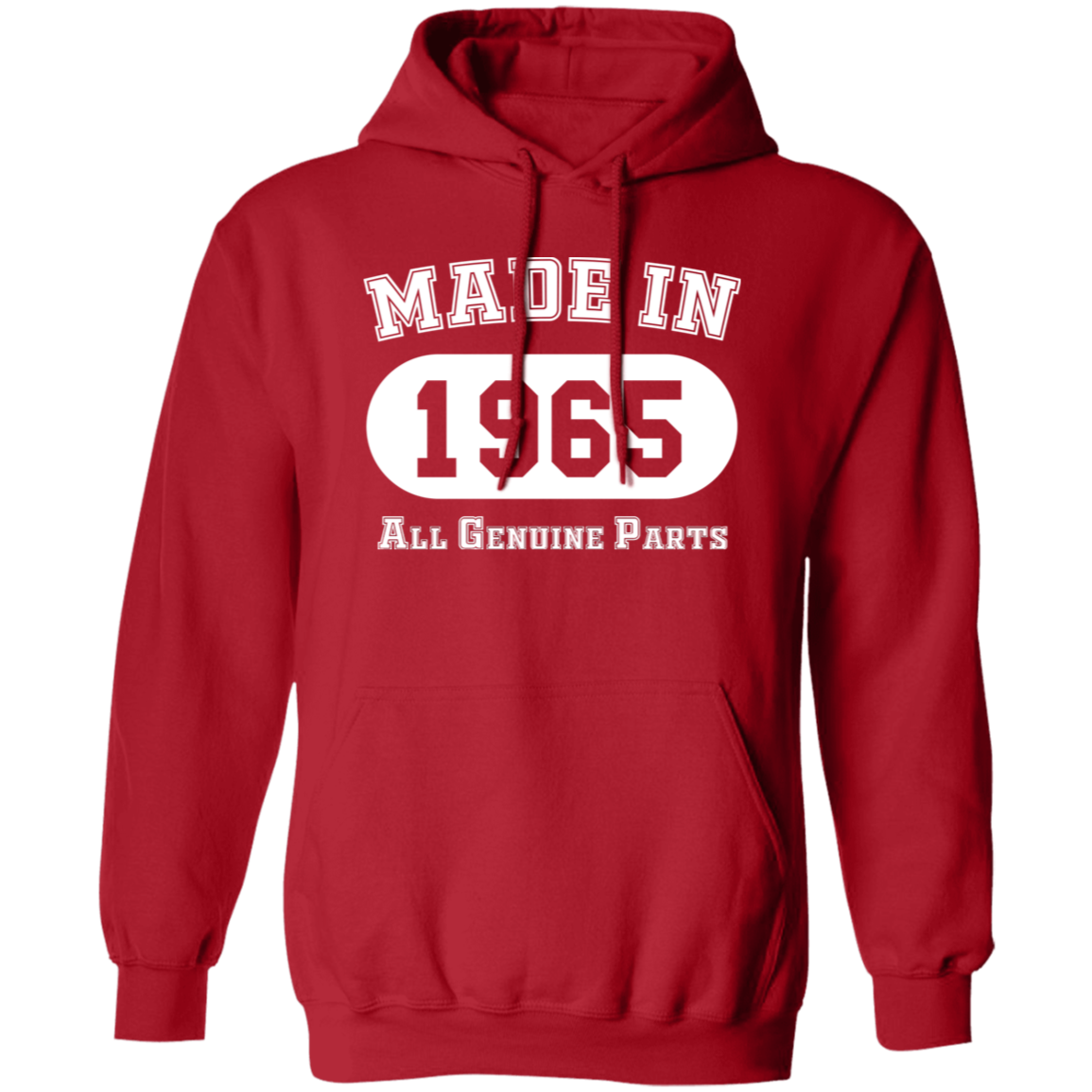 Made In 1965 All Genuine Parts - Hoodie