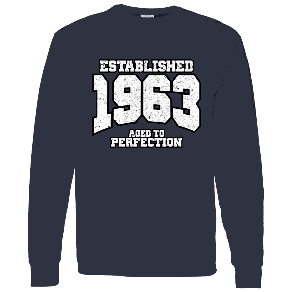 Established 1963 Aged To Perfection - Long Sleeve Tee