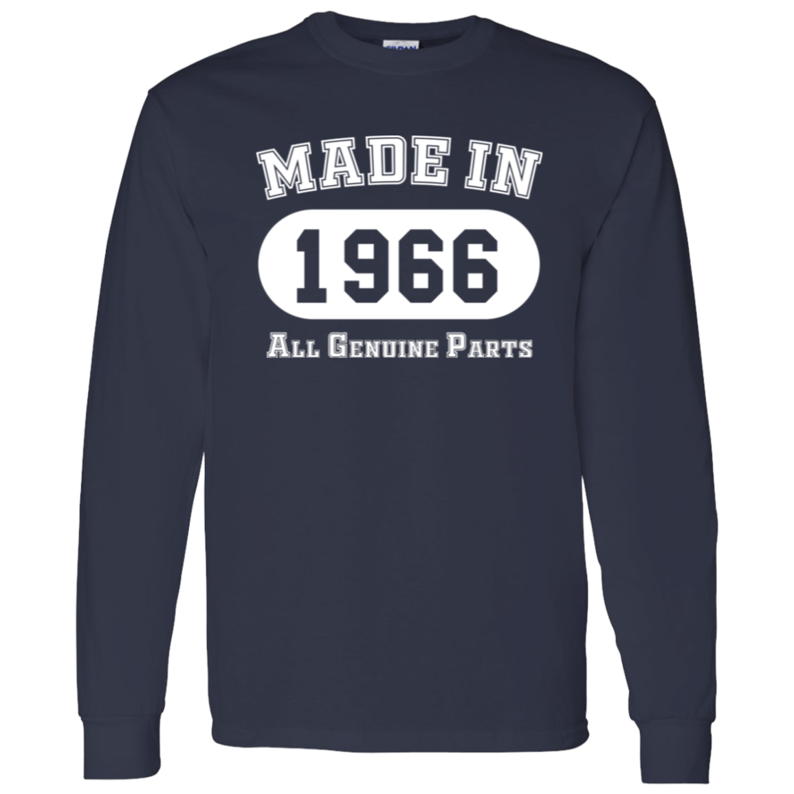 Made In 1966 All Genuine Parts - Long Sleeve Tee