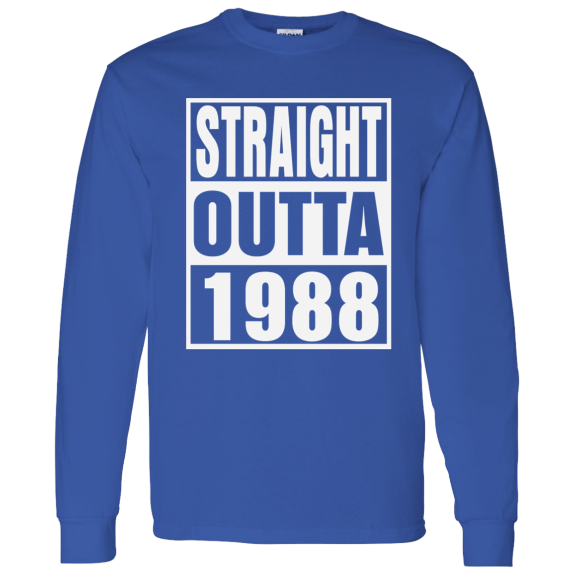 Straight Outta 1988 - Long Sleeve Tee