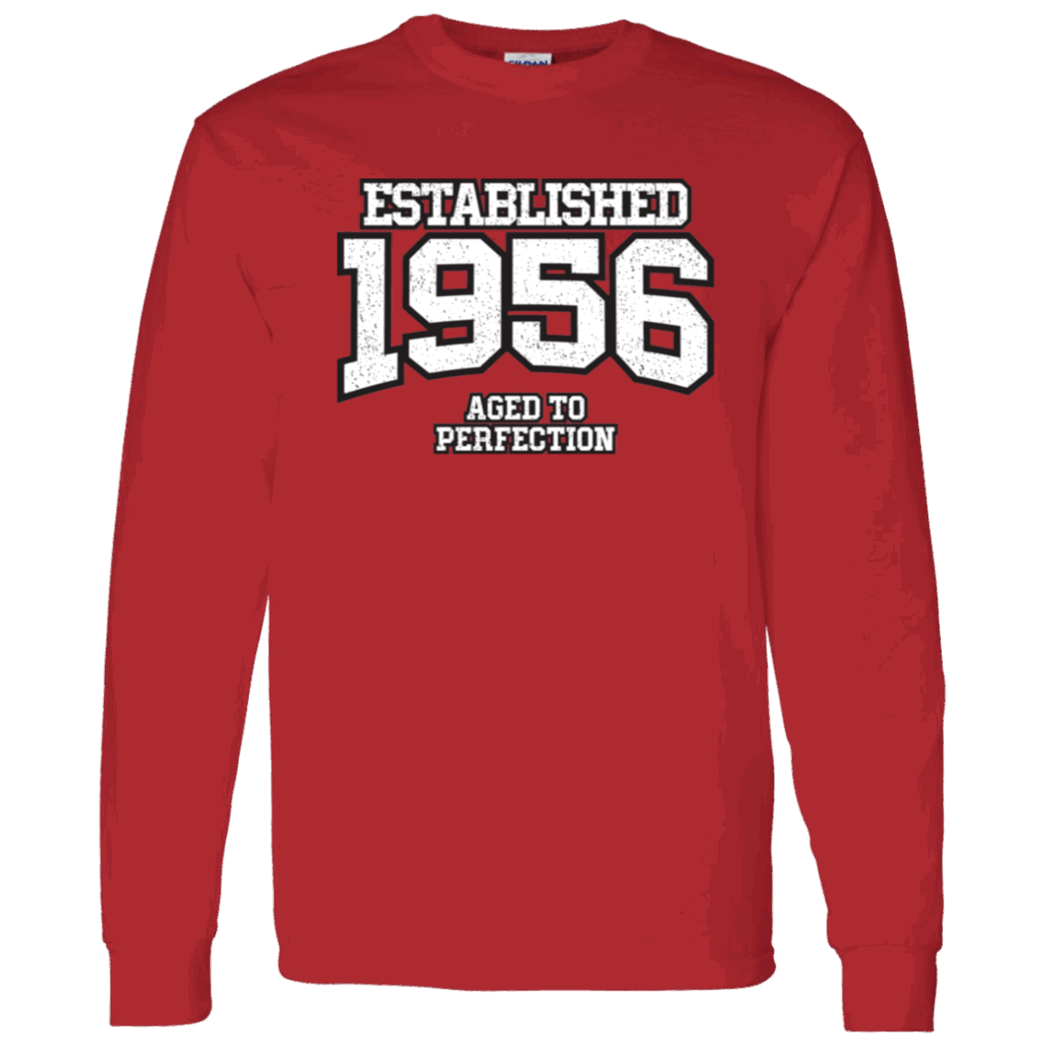 Established 1956 Aged To Perfection - Long Sleeve Tee