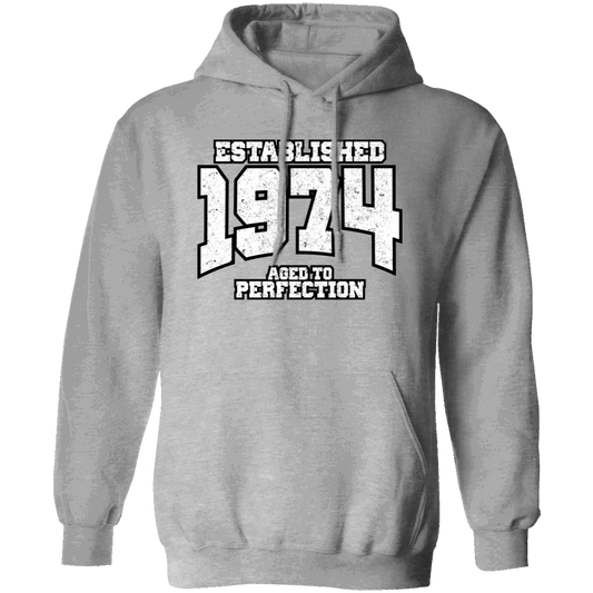 Established 1974 Aged To Perfection - Hoodie