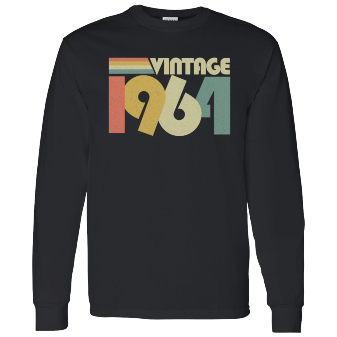 Retro Vintage 1964 - Long Sleeve Tee