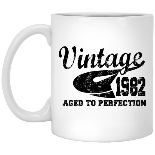 Vintage 1982 Aged To Perfection - Mugs