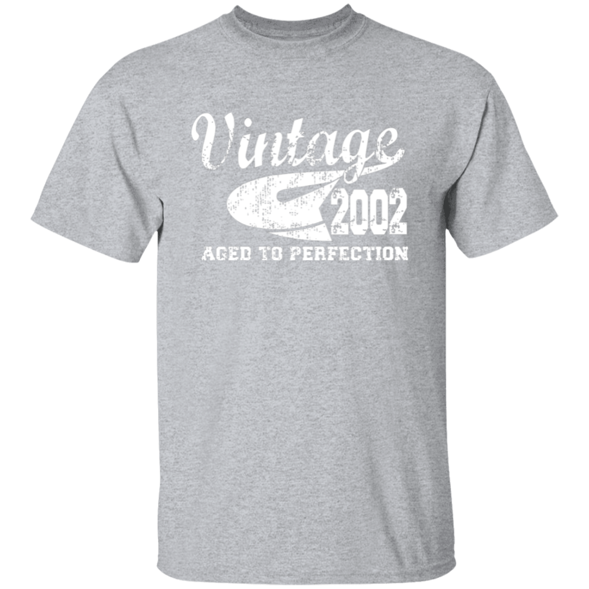 Vintage 2002 Aged To Perfection - T Shirt