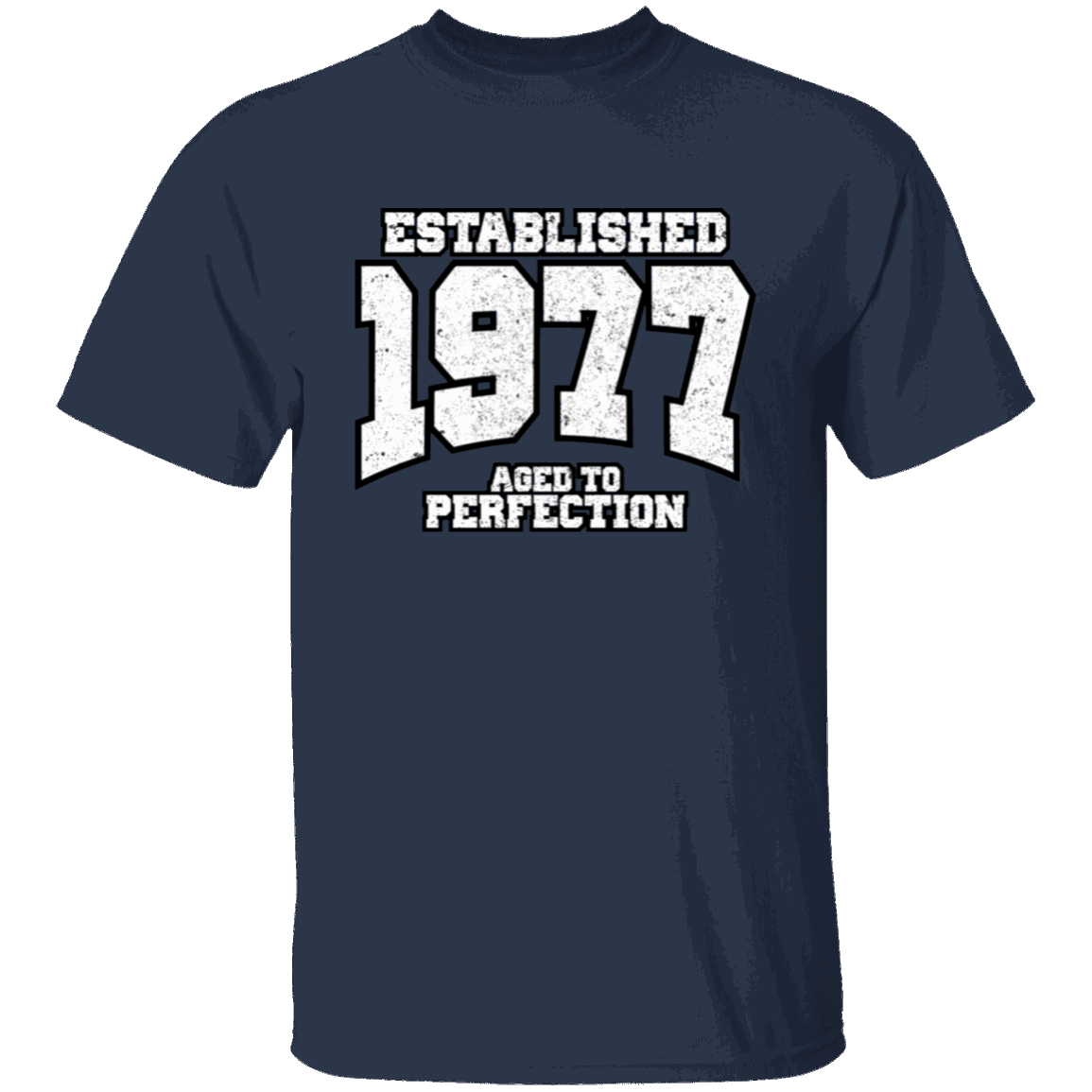 Established 1977 Aged To Perfection - T Shirt