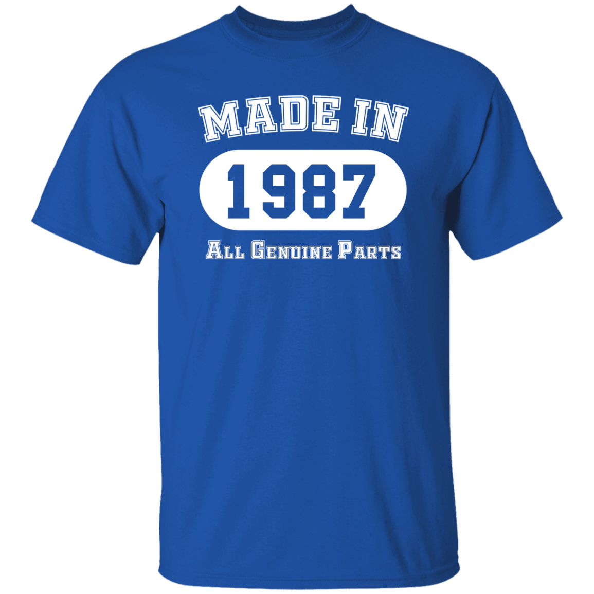 Made In 1987 All Genuine Parts - T Shirt