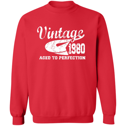 Vintage 1980 Aged To Perfection - Sweatshirt