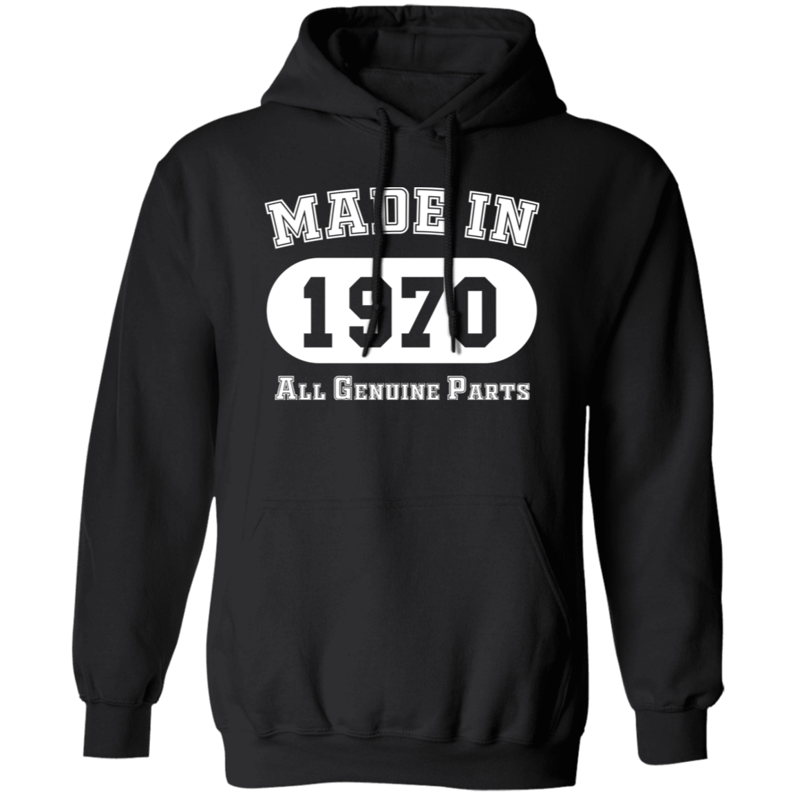 Made In 1970 All Genuine Parts - Hoodie