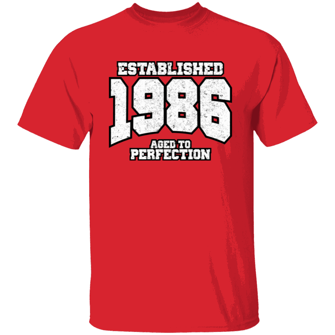 Established 1986 Aged To Perfection - T Shirt