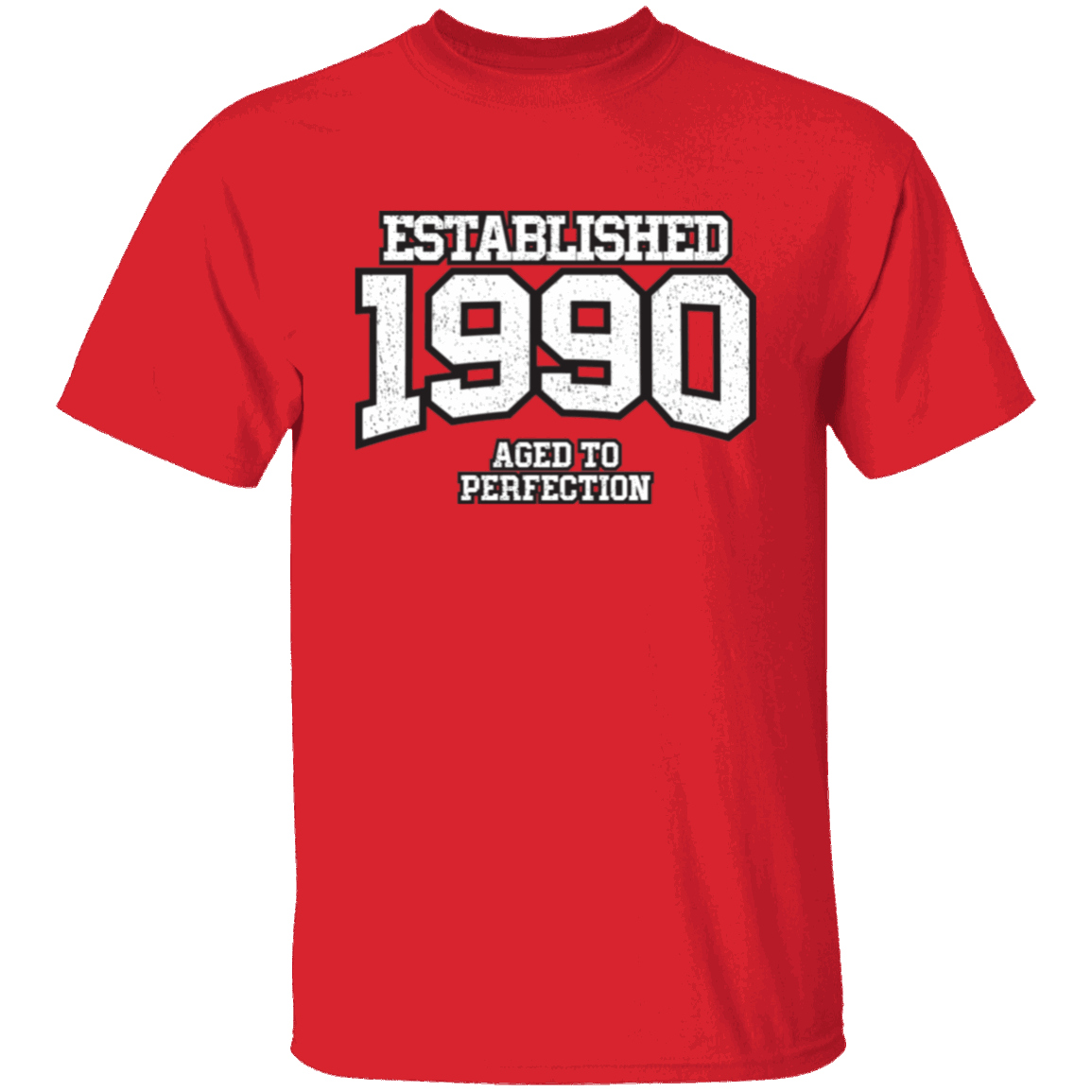 Established 1990 Aged To Perfection - T Shirt