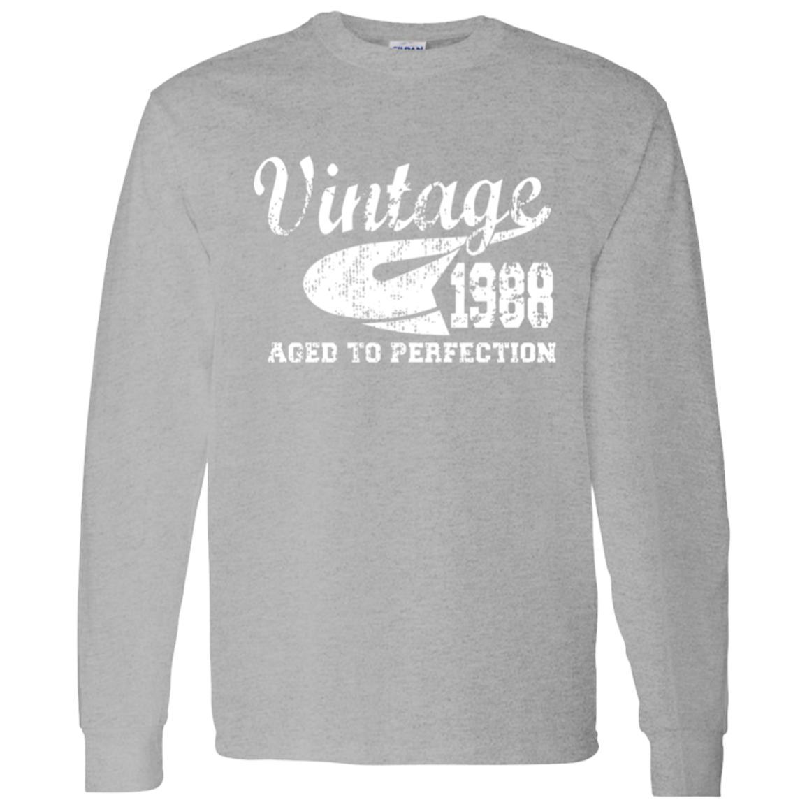 Vintage 1988 Aged To Perfection - Long Sleeve Tee