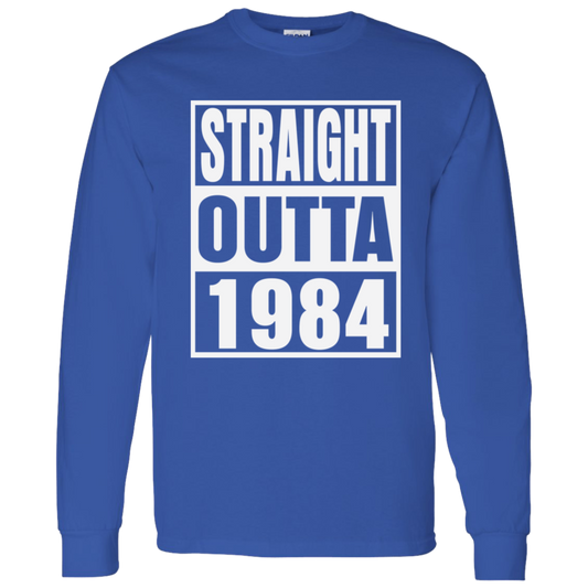 Straight Outta 1984 - Long Sleeve Tee