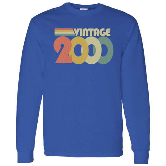 Retro Vintage 2000 - Long Sleeve Tee