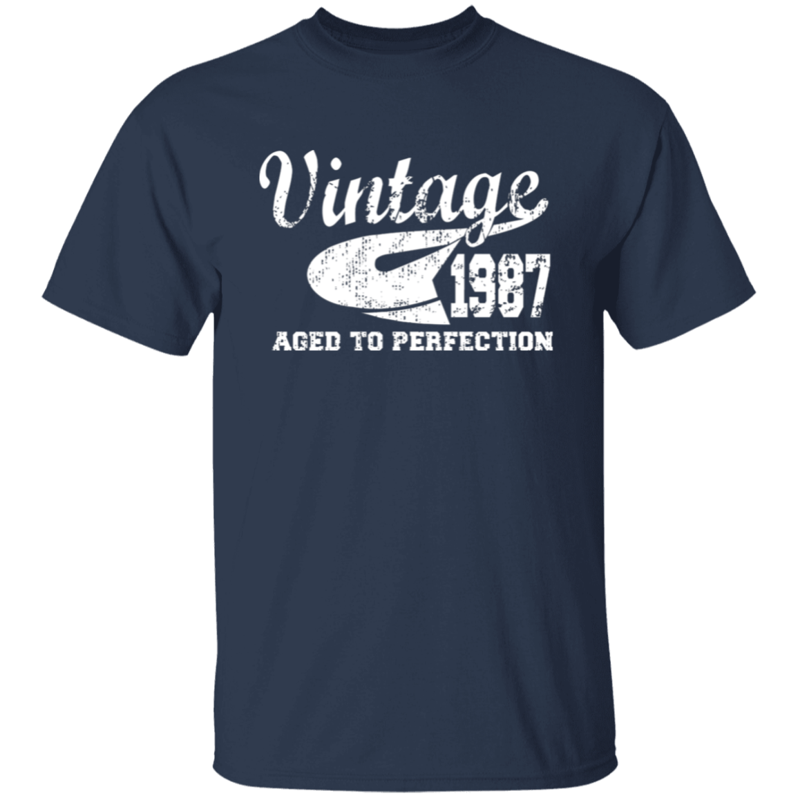 Vintage 1987 Aged To Perfection - T Shirt