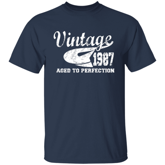 Vintage 1987 Aged To Perfection - T Shirt