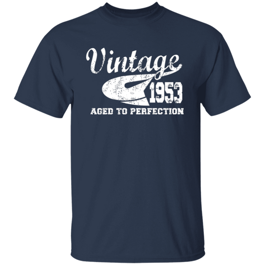 Vintage 1953 Aged To Perfection - T Shirt