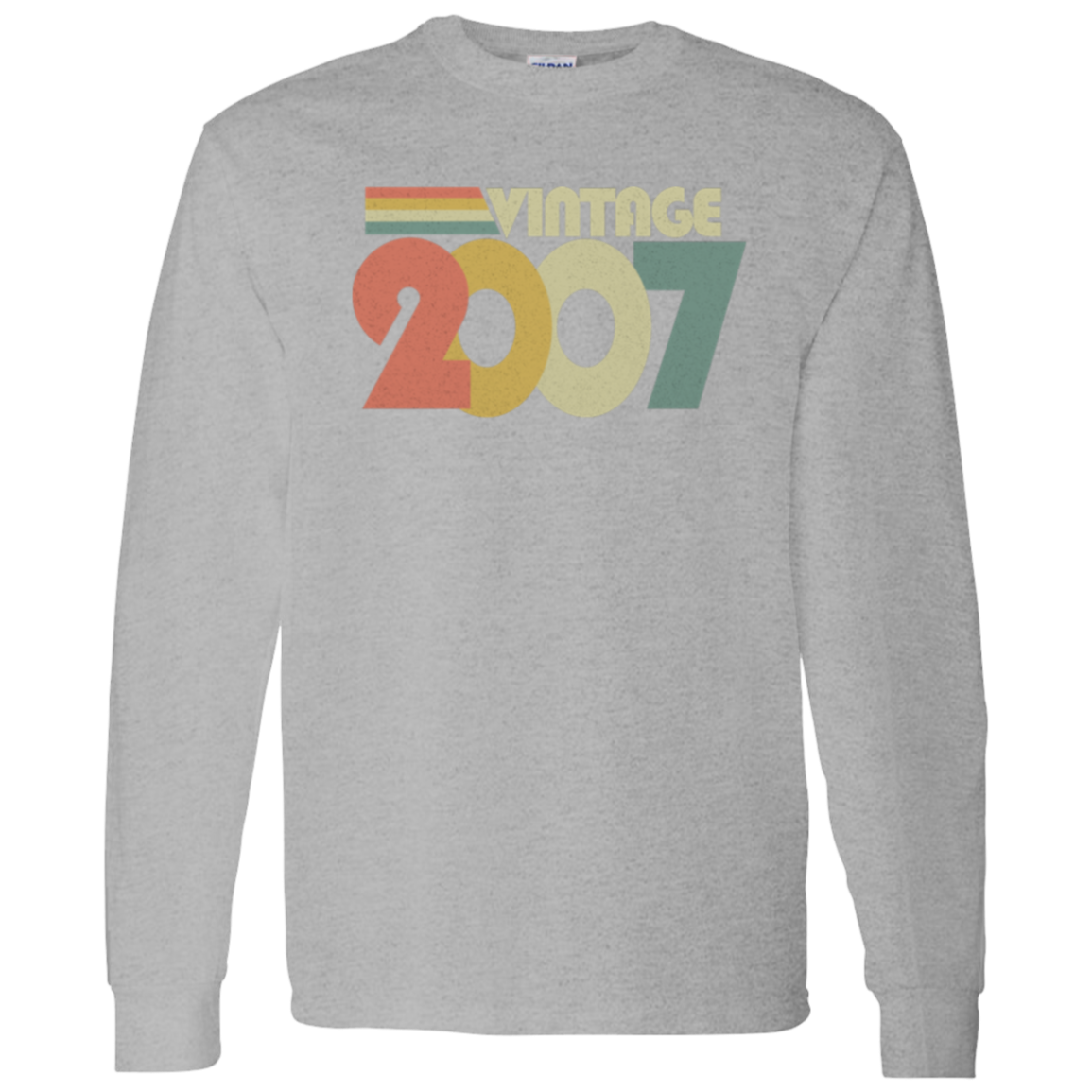 Retro Vintage 2007 - Long Sleeve Tee