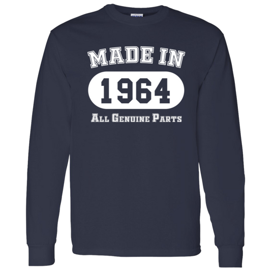 Made In 1964 All Genuine Parts - Long Sleeve Tee