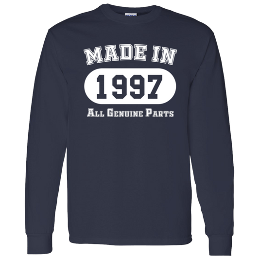 Made In 1997 All Genuine Parts - Long Sleeve Tee