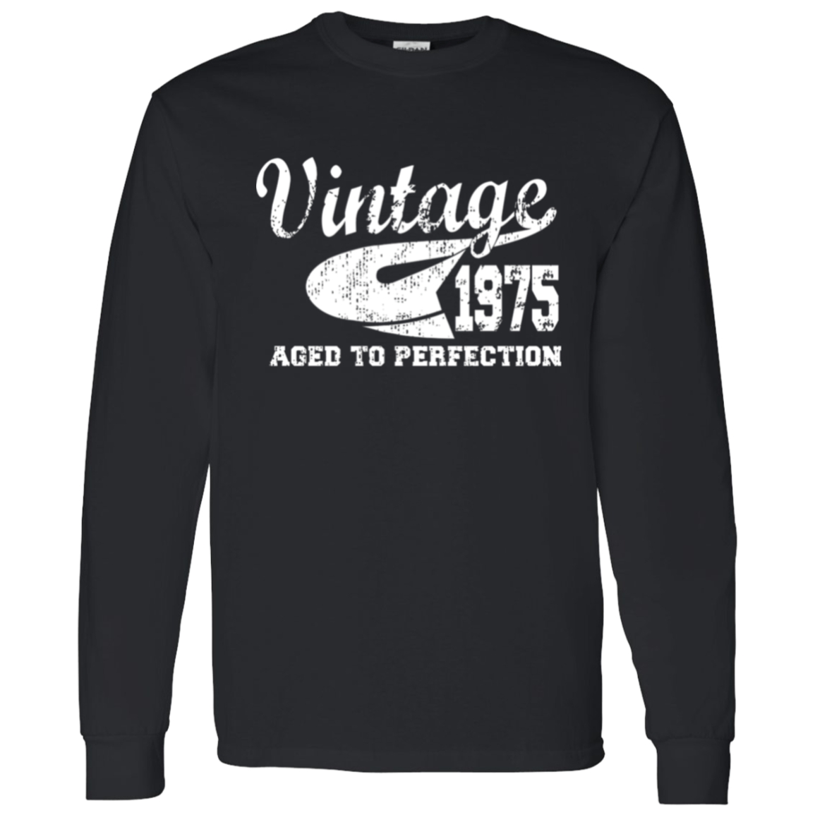 Vintage 1975 Aged To Perfection - Long Sleeve Tee