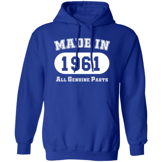 Made In 1961 All Genuine Parts - Hoodie