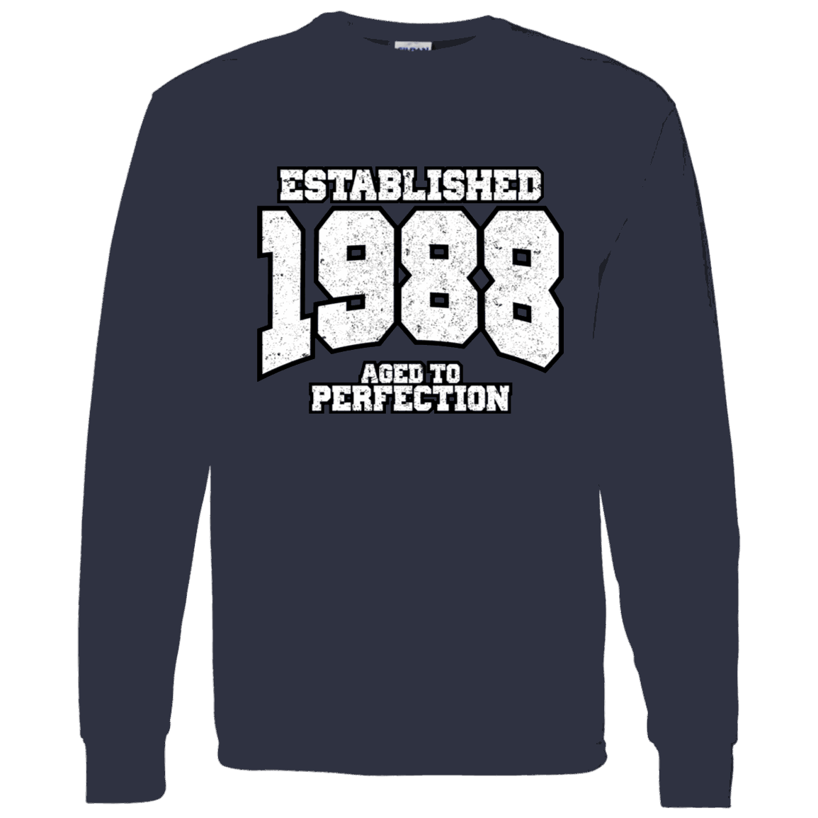 Established 1988 Aged To Perfection - Long Sleeve Tee