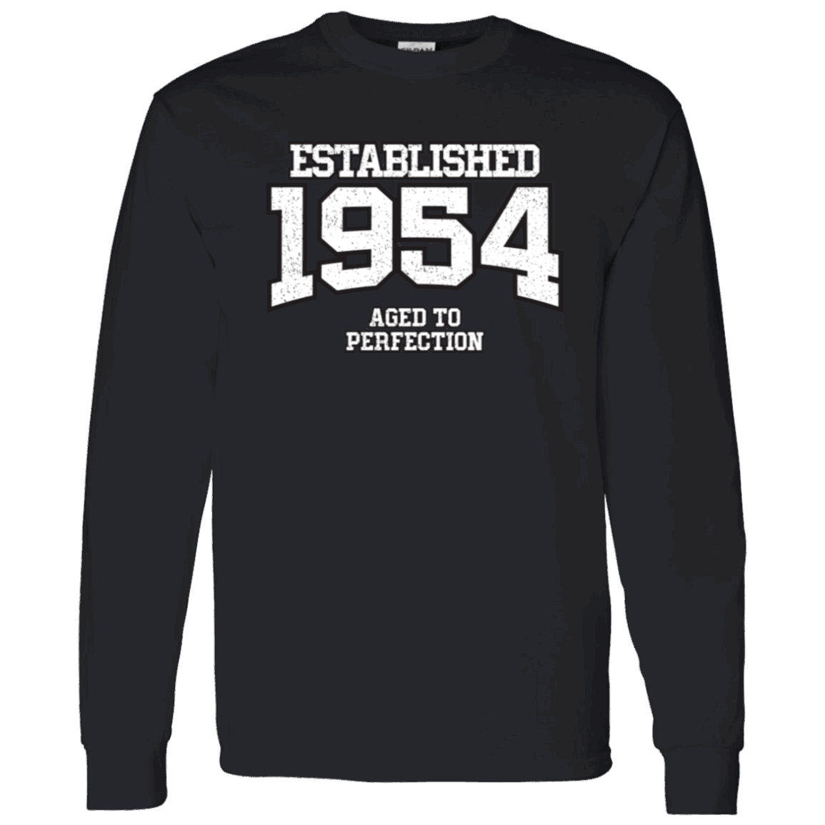 Established 1954 Aged To Perfection - Long Sleeve Tee