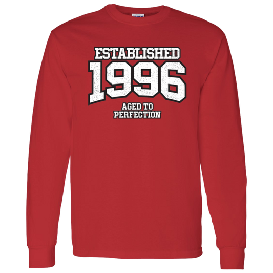 Established 1996 Aged To Perfection - Long Sleeve Tee