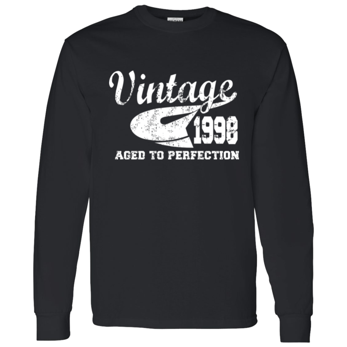 Vintage 1998 Aged To Perfection - Long Sleeve Tee