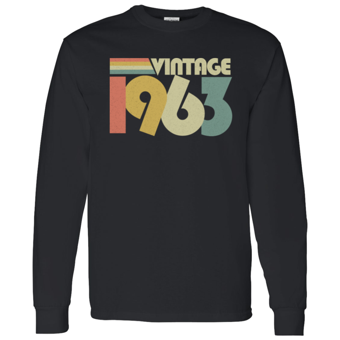 Retro Vintage 1963 - Long Sleeve Tee