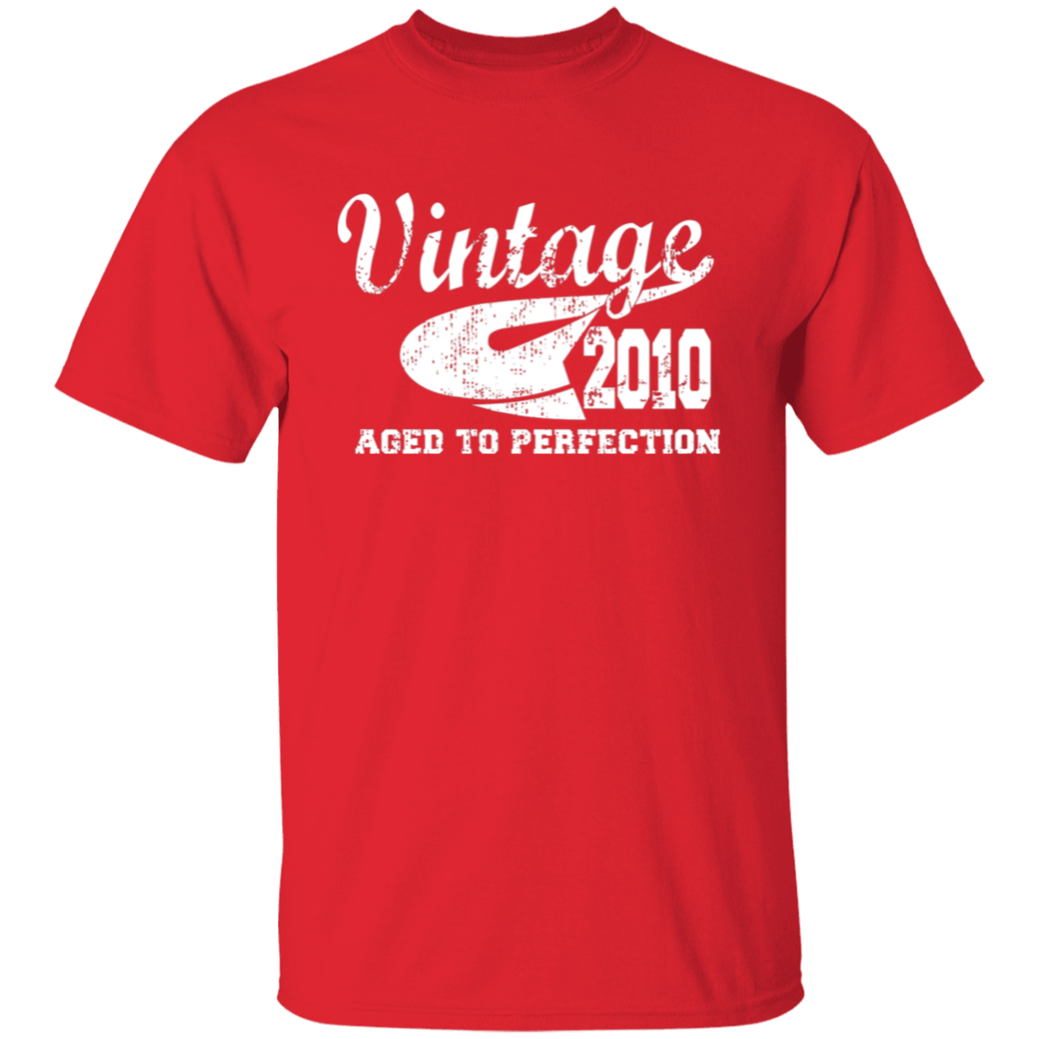 Vintage 2010 Aged To Perfection - T Shirt