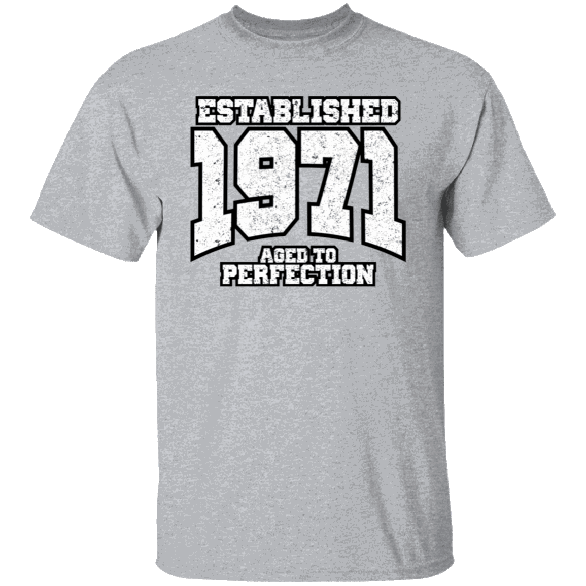 Established 1971 Aged To Perfection - T Shirt