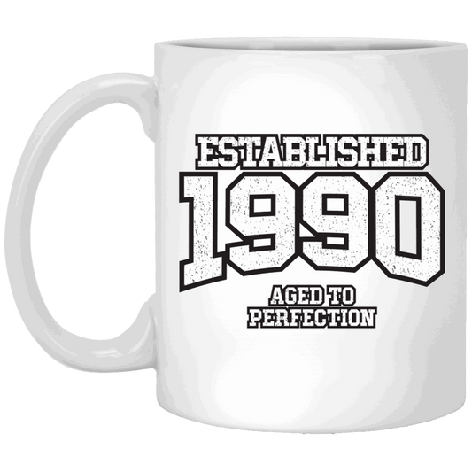 Established 1990 Aged To Perfection - Mugs