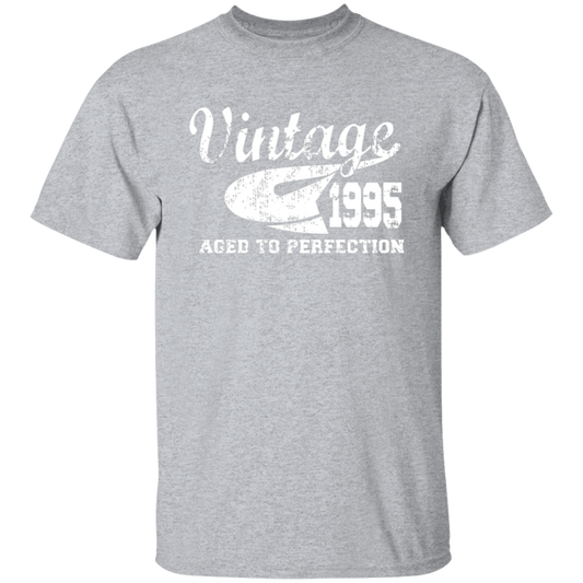 Vintage 1995 Aged To Perfection - T Shirt