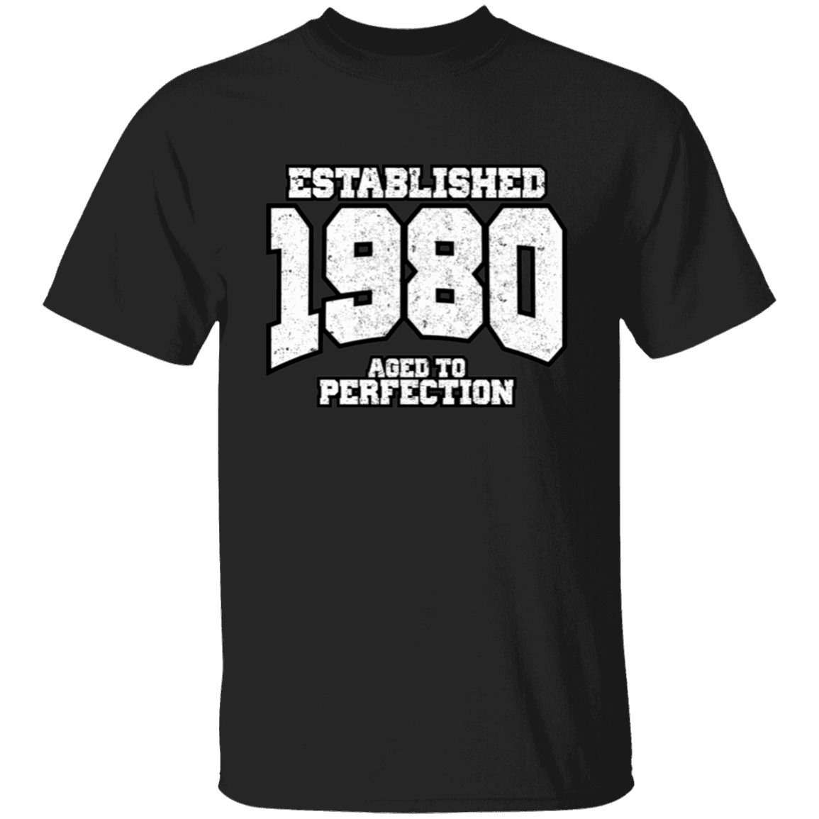 Established 1980 Aged To Perfection - T Shirt