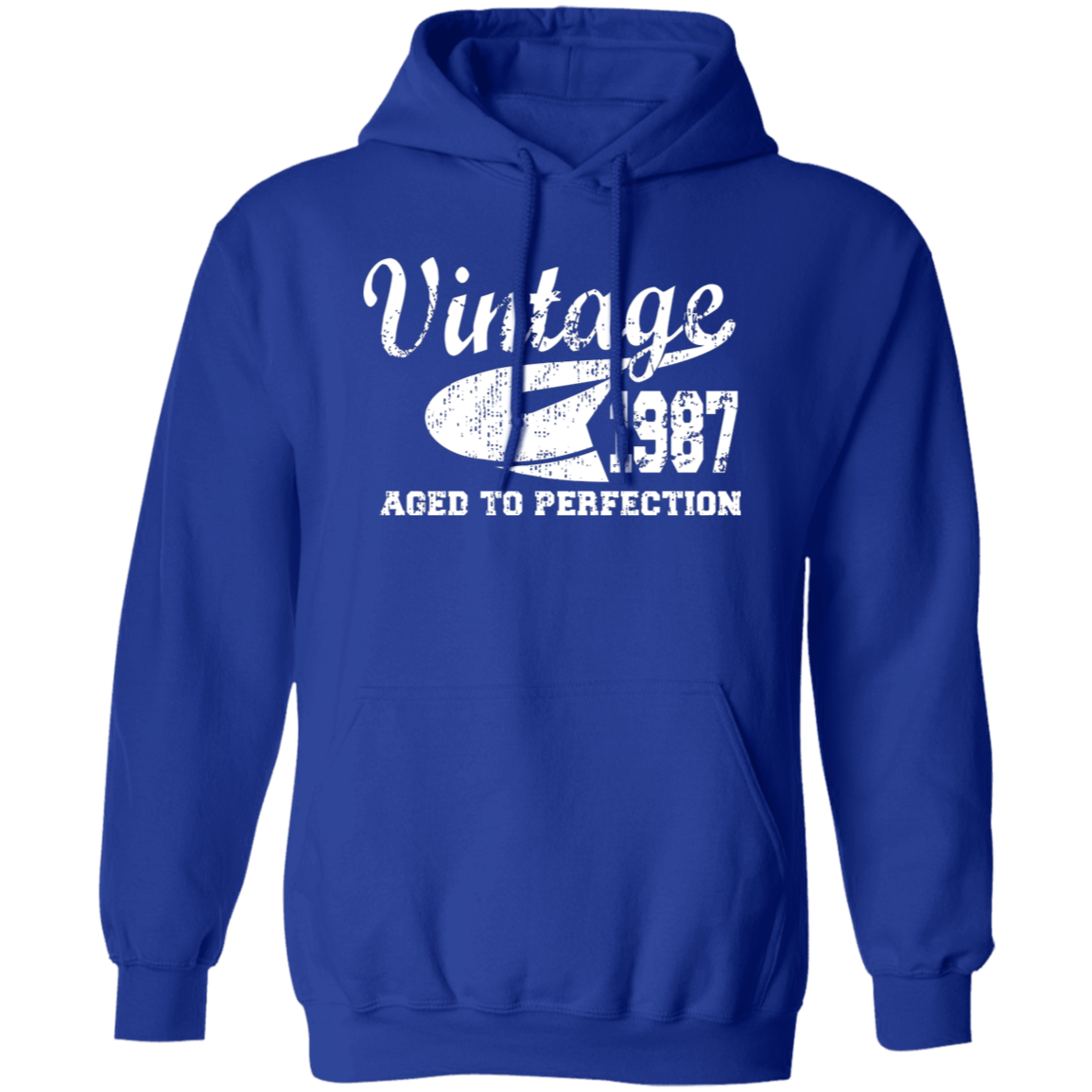 Vintage 1987 Aged To Perfection - Hoodie