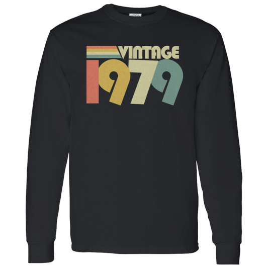 Retro Vintage 1979 - Long Sleeve Tee