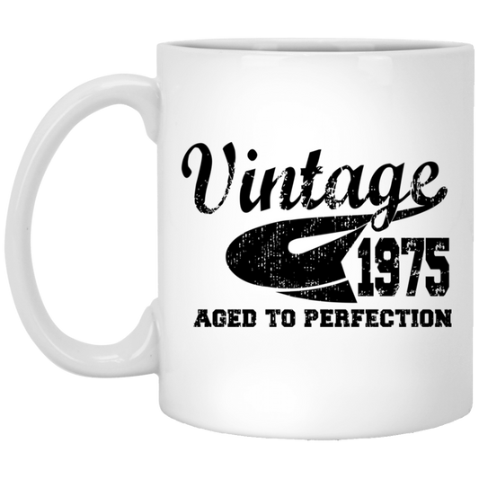 Vintage 1975 Aged To Perfection - Mugs