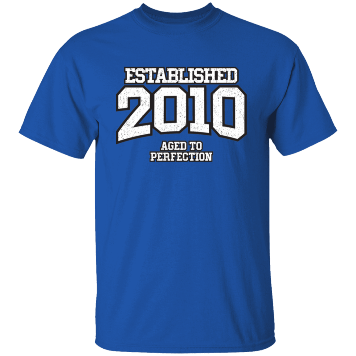 Established 2010 Aged To Perfection - T Shirt